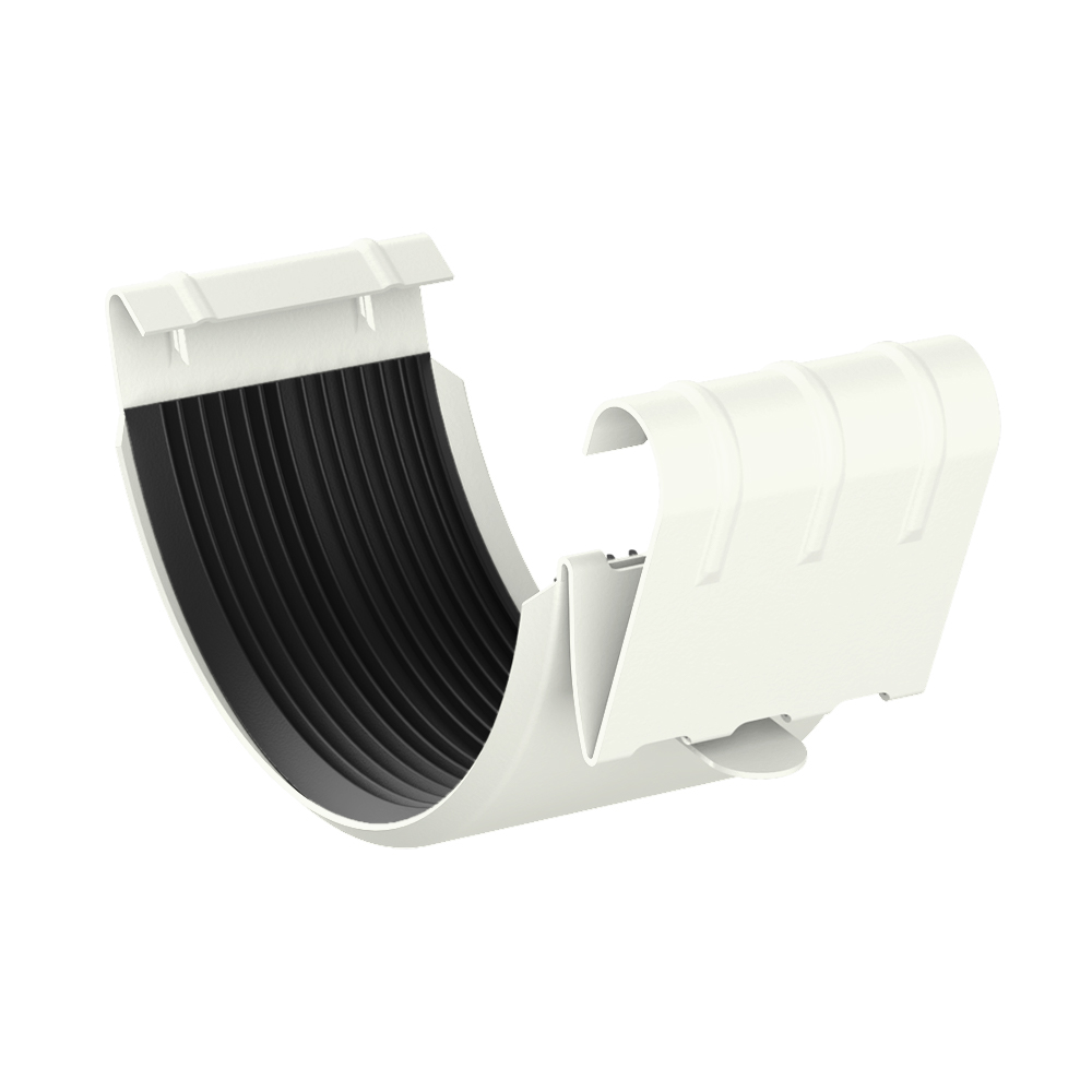 Соединитель желоба Foramina PUR D125/100, RAL 9010