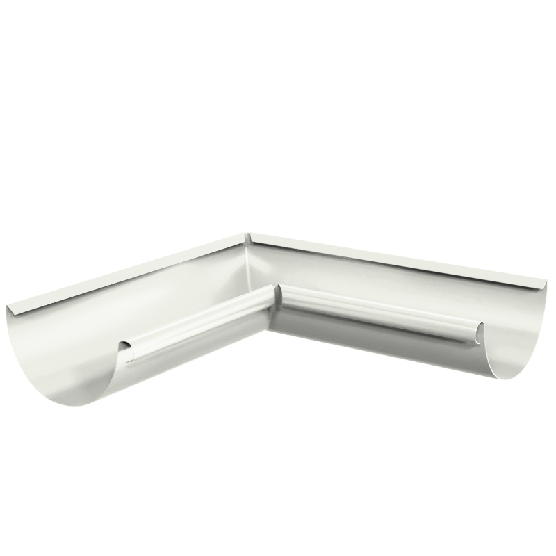 Угол желоба внутренний 90° Foramina PUR D125/100, RAL 9010