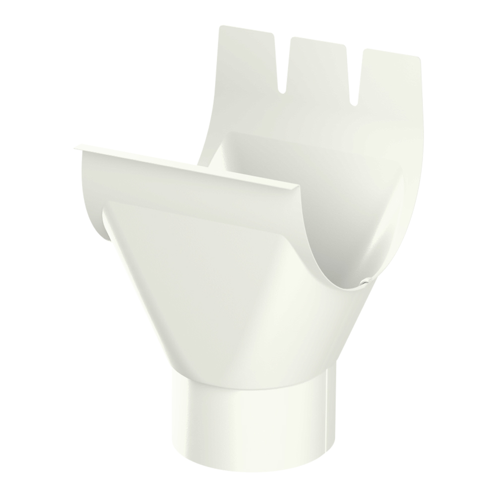 Воронка выпускная Foramina PUR D125/100, RAL 9010