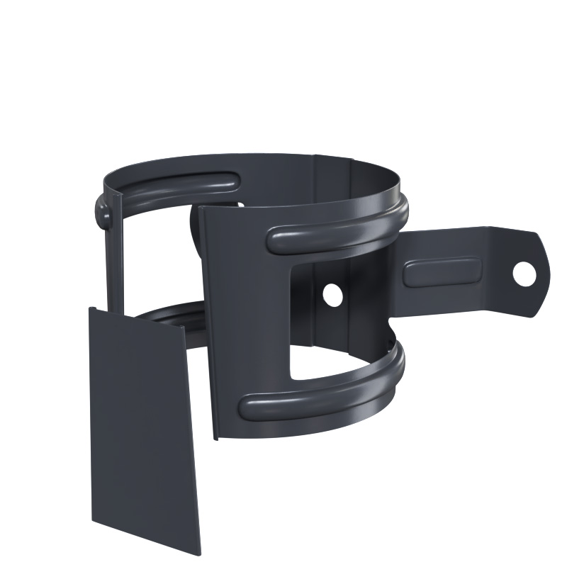 Держатель трубы D100 (на дерево) Foramina PUR D125/100, RAL 7024