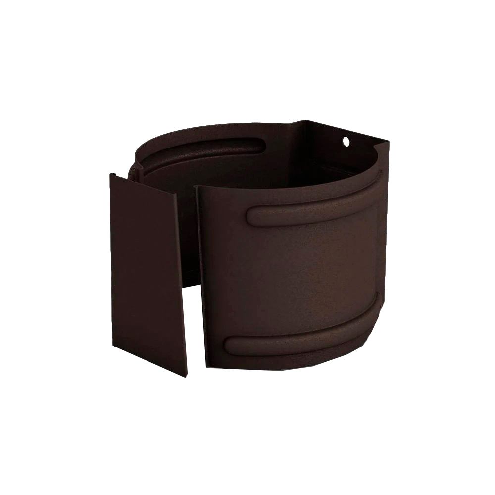 Держатель трубы D100 (на кирпич) Foramina Freeze D125/100, dark brown (темно-коричневый)