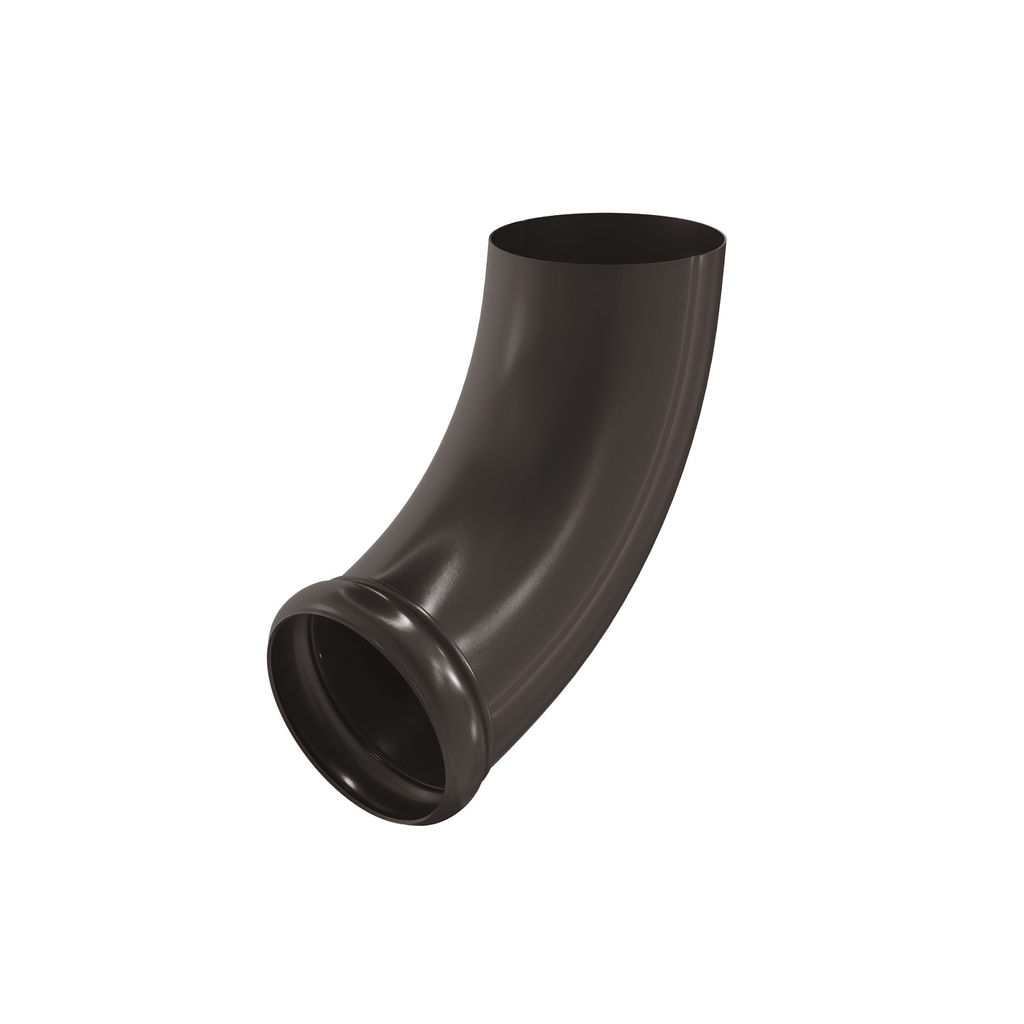 Отвод трубы декорированный Aquasystem PU, 125/90 RR32