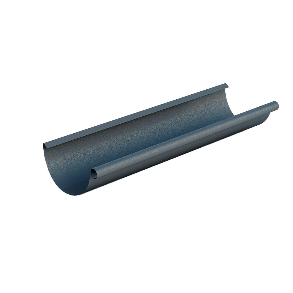 Желоб водосточный 3000 Foramina Freeze D125/100 grey (серый)