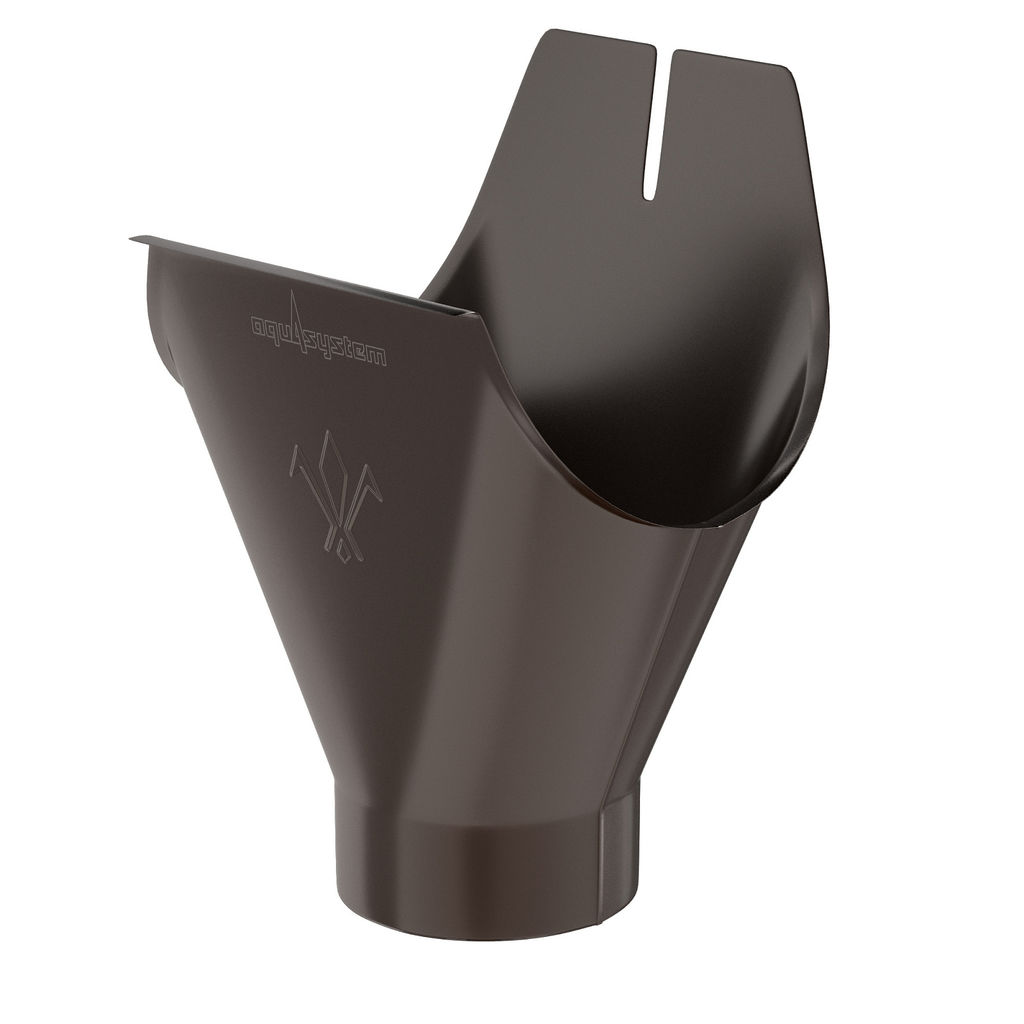 Воронка желоба Aquasystem D 125/90мм RR32 PU