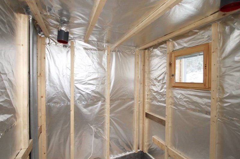 Какую пароизоляцию и скотч можно использовать в бане, сауне?