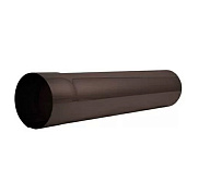 Труба водосточная D100х2000 Foramina Freeze D125/100, dark brown (темно-коричневый)