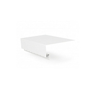 Планка приоконная широкая 7/8" Grand Line (Гранд Лайн) Белая