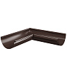 Угол желоба внутренний Foramina Freeze D125/100 dark brown (темно-коричневый)