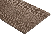Фиброцементный сайдинг FIBRA PLANK 200х3000х8мм 0,6м2 RAL 8028