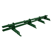 Снегозадержатель PRESTIGE ZN 45*25 (овал) EURO RAL6005 3м