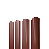 Штакетник Полукруглый Slim Фигурный Grand Line 0,45 PE RAL 3009