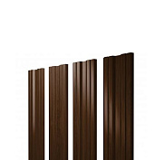 Штакетник Twin Grand Line 0,45 Colority Print Choco Wood