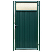 Калитка Grand Line Эстет Плюс 2,0х1 RAL 6005/1014 (зеленый)
