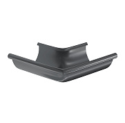 Угол желоба 90° наружный PU, 125/90 RAL7024