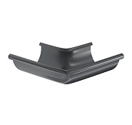 Угол желоба 90° наружный PU, 125/90 RAL7024