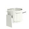 Держатель трубы D100 (на кирпич) Foramina PUR D125/100, RAL 9010