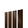 Штакетник Twin Grand Line 0,45 Colority Print Choco Wood