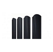 Штакетник Grand Line Круглый 128 мм Velur 0,5 RAL 7024