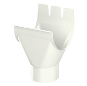 Воронка выпускная Foramina PUR D125/100, RAL 9010
