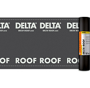 Гидроизоляционная плёнка / подкладочный ковёр DELTA ROOF, 1,5х50, 75м²