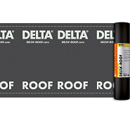 Гидроизоляционная плёнка / подкладочный ковёр DELTA ROOF, 1,5х50, 75м²